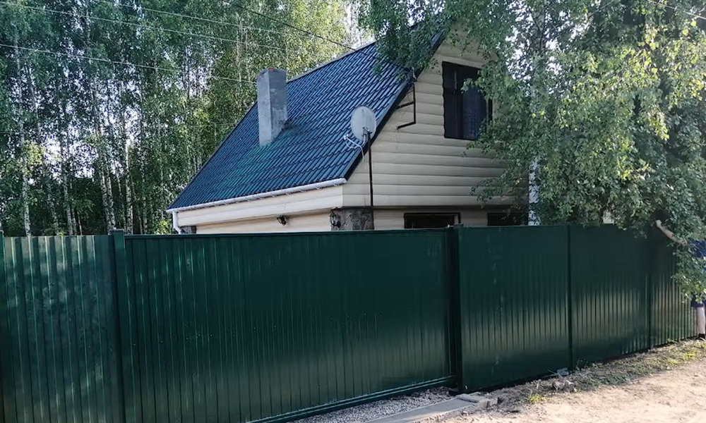 профнастил с8 зеленый в Нижнем Новгороде